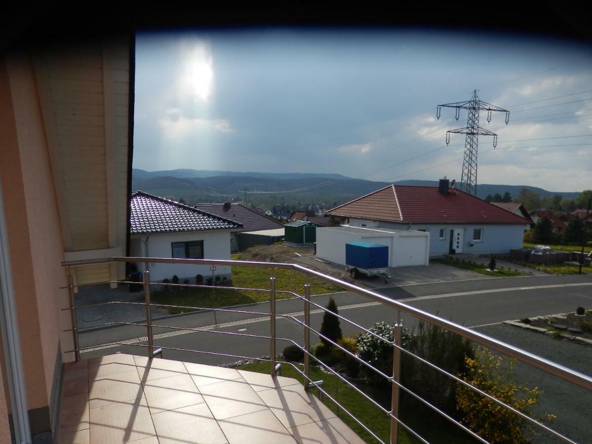 Ferienwohnung Haus Fernblick Breitungen  Exterior foto